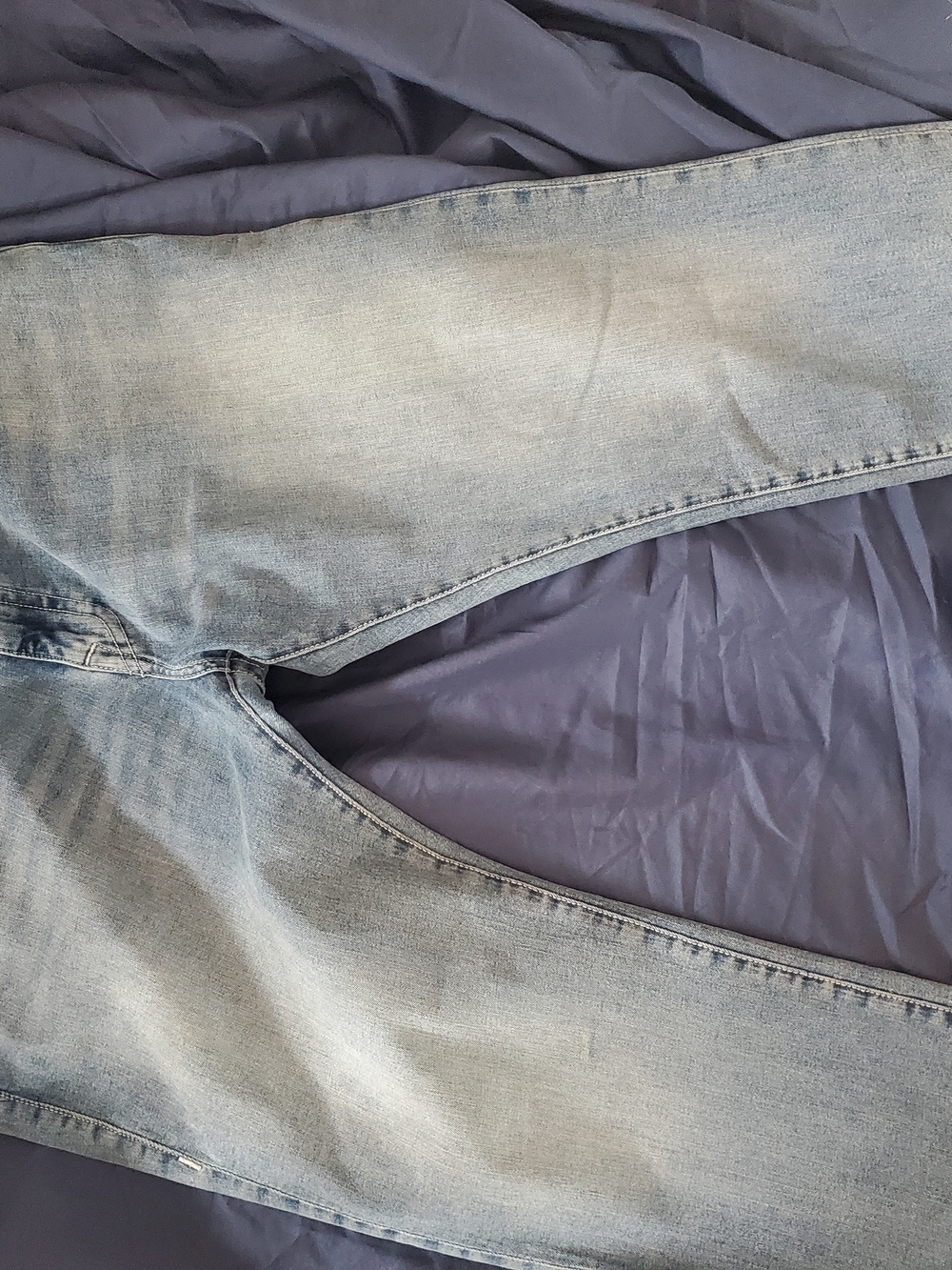 SOLD      True Religion Light Blue Slim Straight Jeans